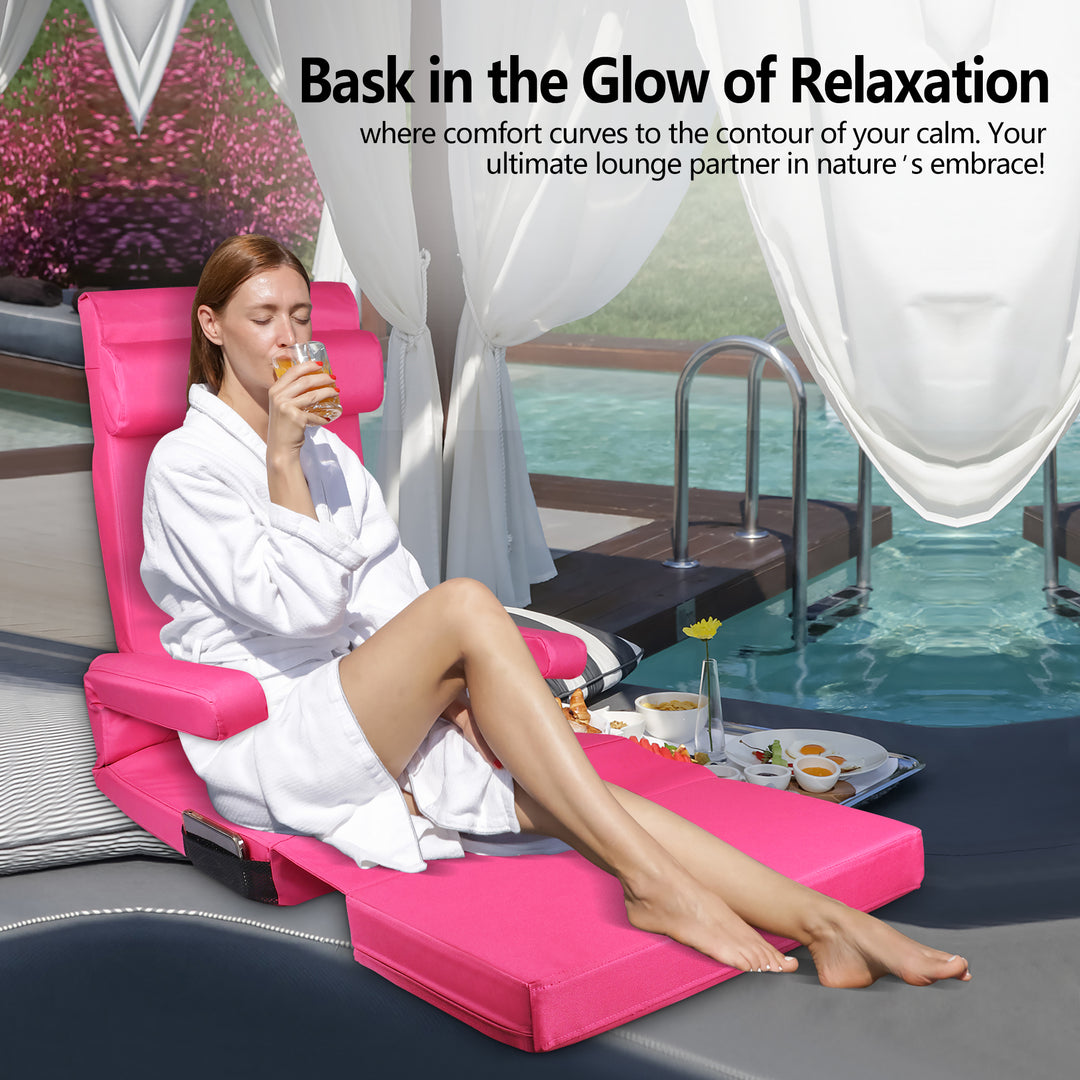 Luxury Lounger—Breast Cancer Awareness