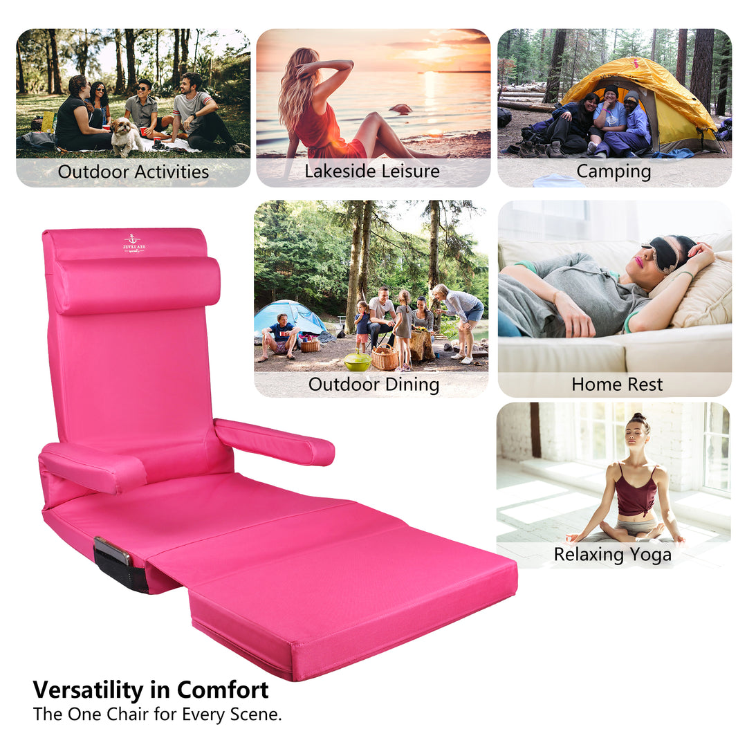 Luxury Lounger—Breast Cancer Awareness