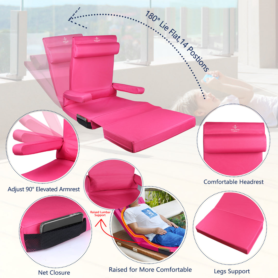 Luxury Lounger—Breast Cancer Awareness